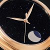 Endeavour Perpetual Moon Limited Edition Hand-Wound 42mm 18-Karat Red Gold and Leather Watch, Ref. No. 1801-0402 - CU