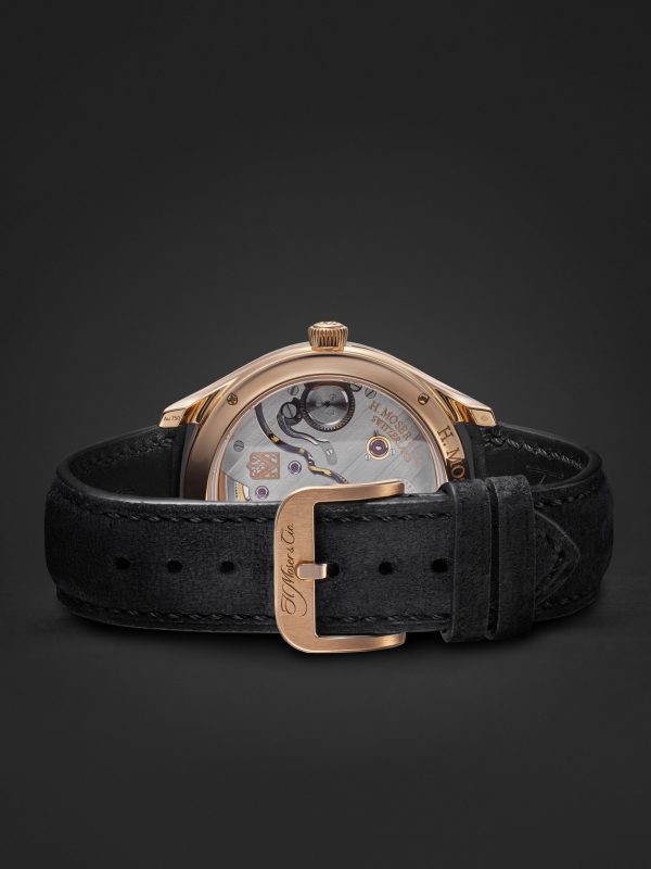 Endeavour Perpetual Moon Limited Edition Hand-Wound 42mm 18-Karat Red Gold and Leather Watch, Ref. No. 1801-0402 - E2