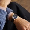 Endeavour Perpetual Moon Limited Edition Hand-Wound 42mm 18-Karat Red Gold and Leather Watch, Ref. No. 1801-0402 - OU