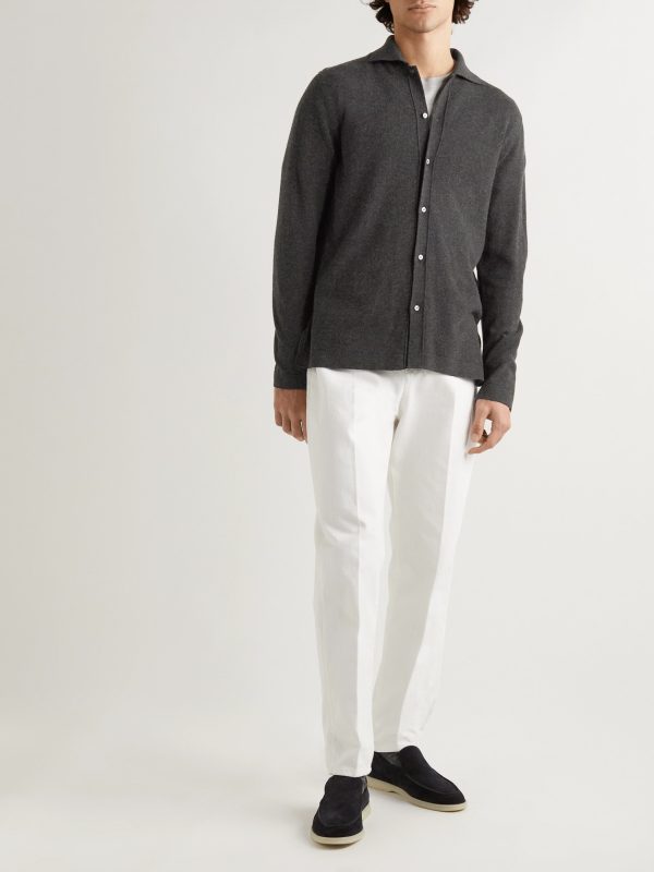 Cashmere Shirt - OU Cashmere Shirt - OU