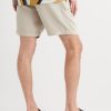 Straight-Leg Textured Cotton-Dobby Drawstring Shorts - BK Straight-Leg Textured Cotton-Dobby Drawstring Shorts - BK