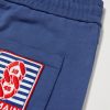 Tapered Logo-Appliquéd Panelled Cotton-Jersey Sweatpants - CU Tapered Logo-Appliquéd Panelled Cotton-Jersey Sweatpants - CU