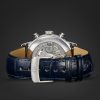 Classima Automatic Chronograph 42mm Steel and Alligator Watch, Ref. No. M0A10330 - E2 Classima Automatic Chronograph 42mm Steel and Alligator Watch, Ref. No. M0A10330 - E2