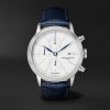 Classima Automatic Chronograph 42mm Steel and Alligator Watch, Ref. No. M0A10330 Classima Automatic Chronograph 42mm Steel and Alligator Watch, Ref. No. M0A10330