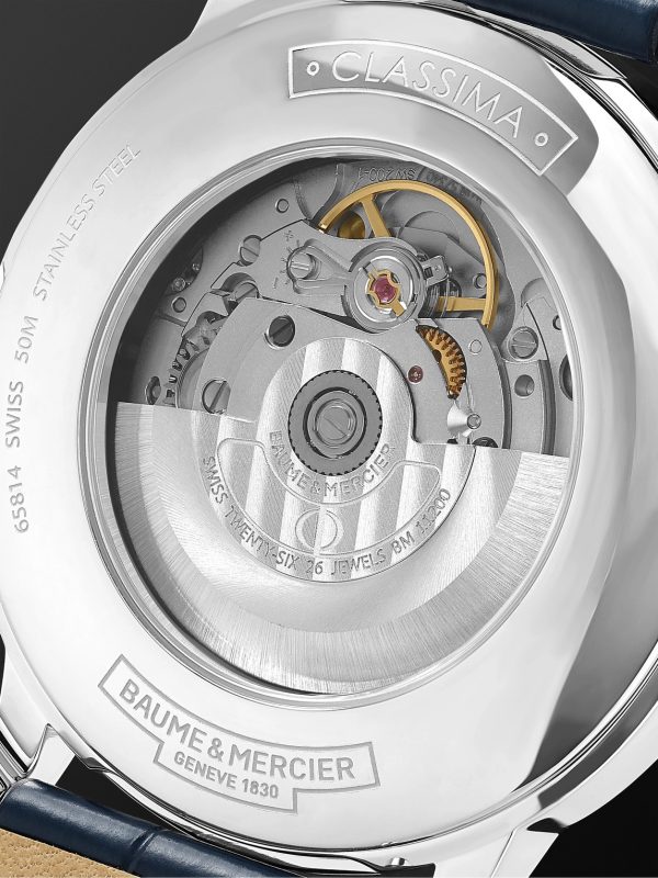 Classima Automatic 42mm Stainless Steel and Alligator Watch, Ref. No. 10333 - E1 Classima Automatic 42mm Stainless Steel and Alligator Watch, Ref. No. 10333 - E1