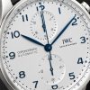 Portugieser Automatic Chronograph 41mm Stainless Steel and Alligator Watch, Ref. No. IW371605 - CU Portugieser Automatic Chronograph 41mm Stainless Steel and Alligator Watch, Ref. No. IW371605 - CU