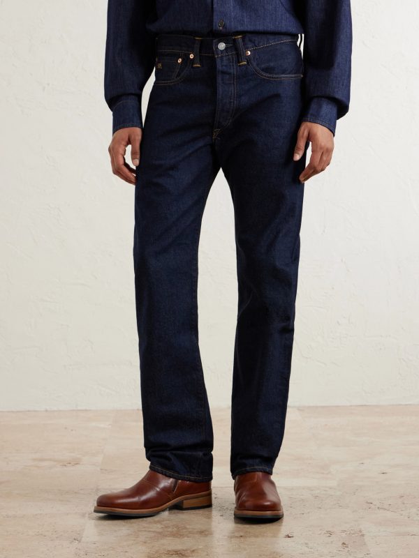 Straight-leg Selvedge Denim Jeans - FR Straight-leg Selvedge Denim Jeans - FR
