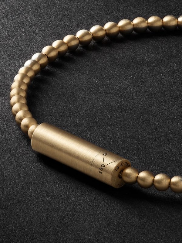 Le 15 18-Karat Gold Beaded Bracelet - CU Le 15 18-Karat Gold Beaded Bracelet - CU