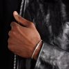 Le 11 Sterling Silver Beaded Bracelet - OU Le 11 Sterling Silver Beaded Bracelet - OU