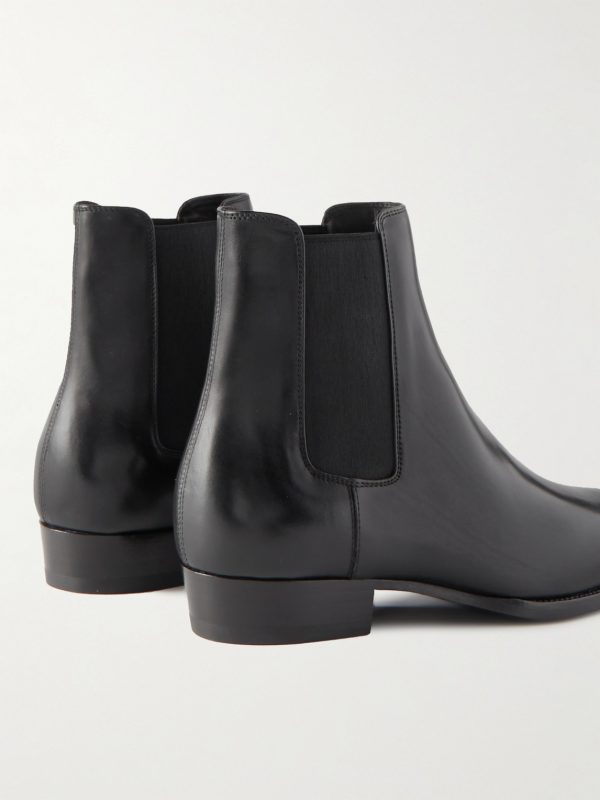 Wyatt Leather Chelsea Boots - BK Wyatt Leather Chelsea Boots - BK