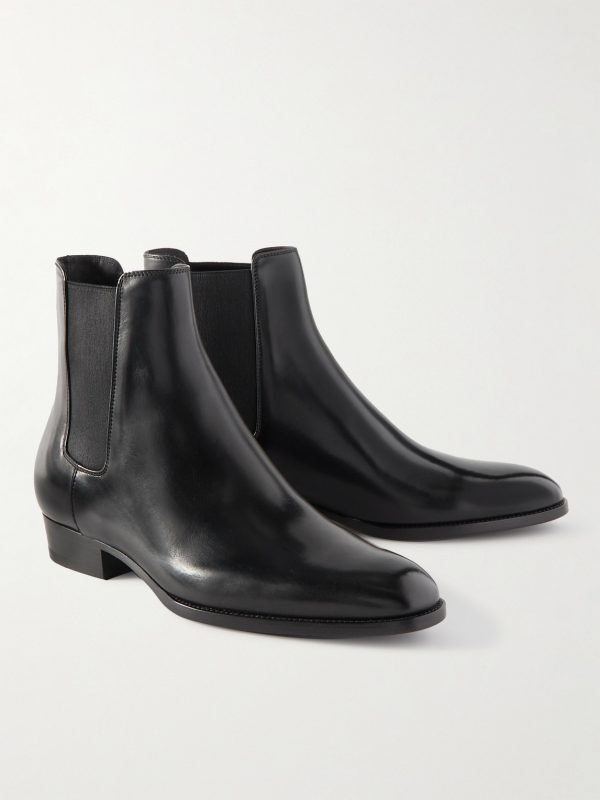 Wyatt Leather Chelsea Boots - FR Wyatt Leather Chelsea Boots - FR