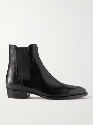 Wyatt Leather Chelsea Boots Wyatt Leather Chelsea Boots