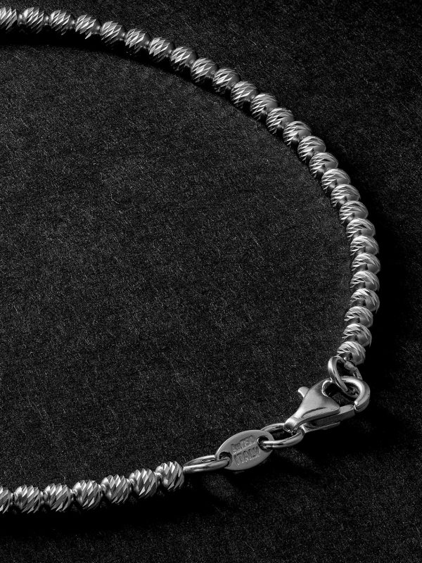 Discoball White Gold Bracelet - BK