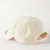 Logo-Embroidered Distressed Cotton-Twill Baseball Cap - BK Logo-Embroidered Distressed Cotton-Twill Baseball Cap - BK