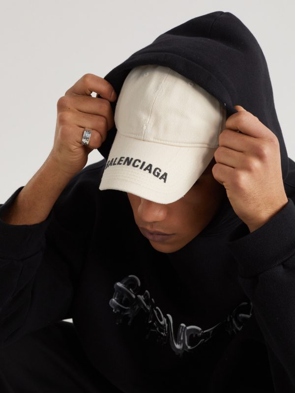 Logo-Embroidered Distressed Cotton-Twill Baseball Cap - OU Logo-Embroidered Distressed Cotton-Twill Baseball Cap - OU