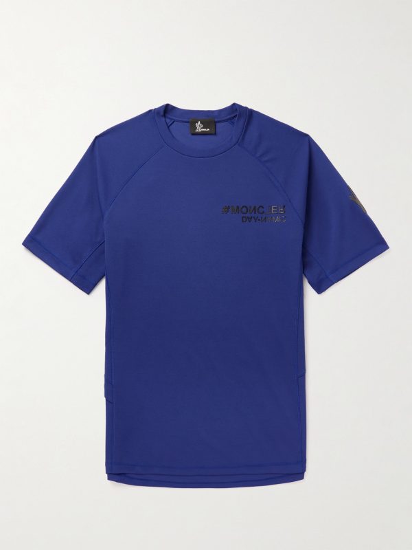 Logo-Appliquéd Stretch-Jersey T-Shirt