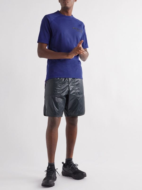 Logo-Appliquéd Stretch-Jersey T-Shirt - OU