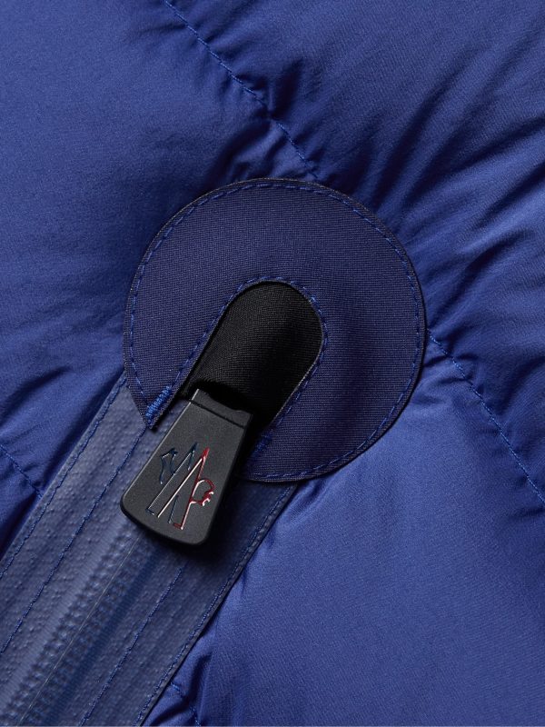 Barnave Logo-Appliquéd Quilted Shell Hooded Jacket - E1 Barnave Logo-Appliquéd Quilted Shell Hooded Jacket - E1