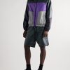 Peyrus Colour-Block Padded Ripstop Hooded Jacket - OU