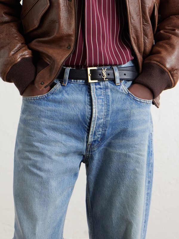 3cm Full-Grain Leather Belt - FR 3cm Full-Grain Leather Belt - FR