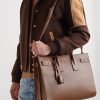 Sac De Jour Large Full-Grain Leather Tote Bag - OU Sac De Jour Large Full-Grain Leather Tote Bag - OU