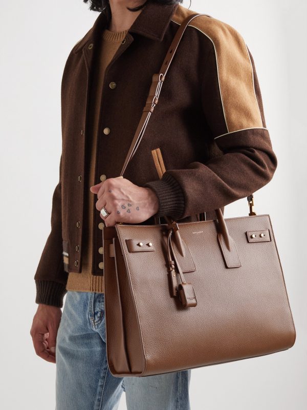 Sac De Jour Large Full-Grain Leather Tote Bag - OU Sac De Jour Large Full-Grain Leather Tote Bag - OU