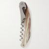 Stainless Steel and Horn Corkscrew - BK Stainless Steel and Horn Corkscrew - BK
