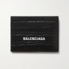Logo-Print Croc-Effect Leather Cardholder Logo-Print Croc-Effect Leather Cardholder