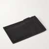 Cash Logo-Print Full-Grain Leather Zipped Cardholder - BK