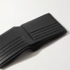 Logo-Print Full-Grain Leather Billfold Wallet - E1 Logo-Print Full-Grain Leather Billfold Wallet - E1