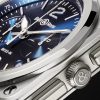 BR 03-94 Blue Steel Automatic Chronograph 42mm Steel and Leather Watch, Ref. No. BR0394‐BLU-ST/SCA - E1 BR 03-94 Blue Steel Automatic Chronograph 42mm Steel and Leather Watch, Ref. No. BR0394‐BLU-ST/SCA - E1