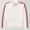 Grosgrain-Trimmed Jersey Jacket
