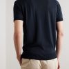 Payton Slim-Fit Wool Polo Shirt - BK