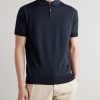 Payton Slim-Fit Wool Polo Shirt - FR