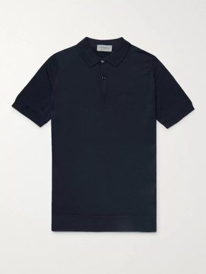 Payton Slim-Fit Wool Polo Shirt