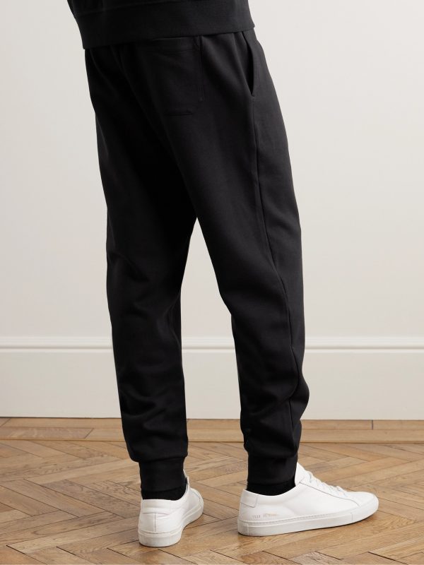 Slim-Fit Tapered Jersey Sweatpants - BK