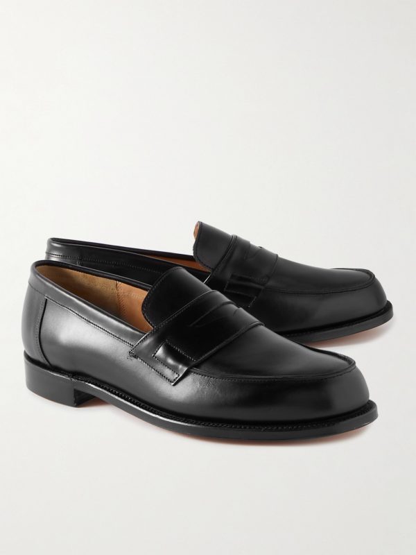 Epsom Leather Penny Loafers - FR