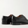 Canterbury Leather Wingtip Brogues - BK Canterbury Leather Wingtip Brogues - BK