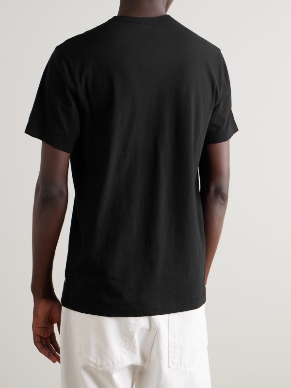 Combed Cotton-Jersey T-Shirt - BK