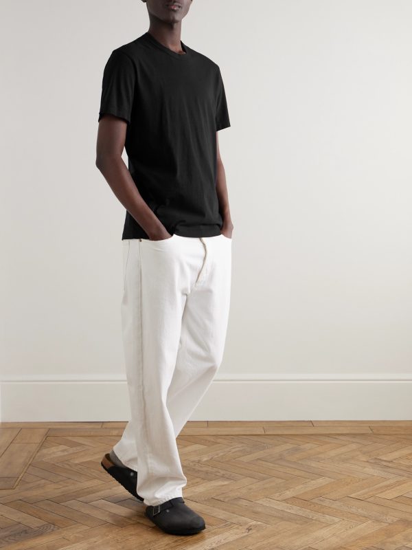 Combed Cotton-Jersey T-Shirt - OU