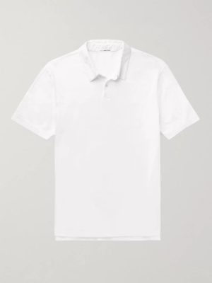 Supima Cotton-Jersey Polo Shirt Supima Cotton-Jersey Polo Shirt
