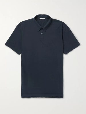 Supima Cotton-Jersey Polo Shirt Supima Cotton-Jersey Polo Shirt