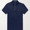 Slim-Fit Pima Cotton-Jersey Polo Shirt Slim-Fit Pima Cotton-Jersey Polo Shirt