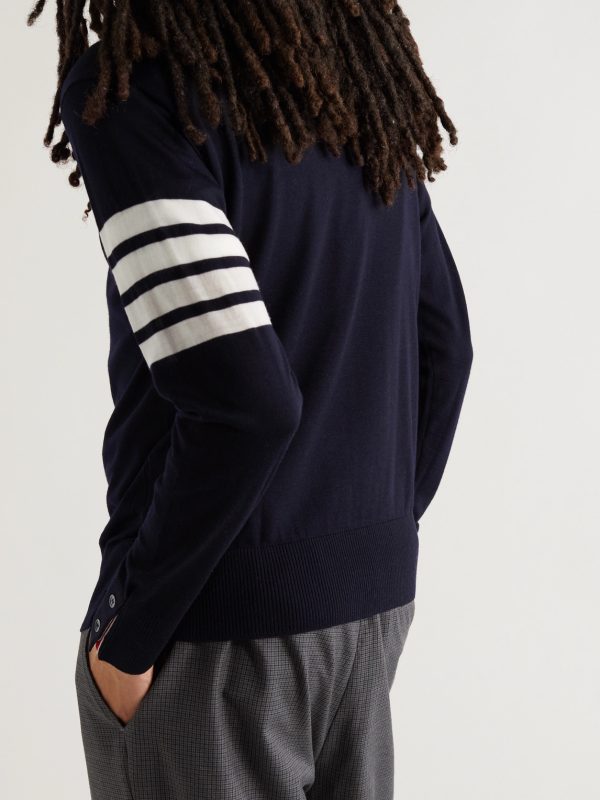 Striped Merino Wool Sweater - BK
