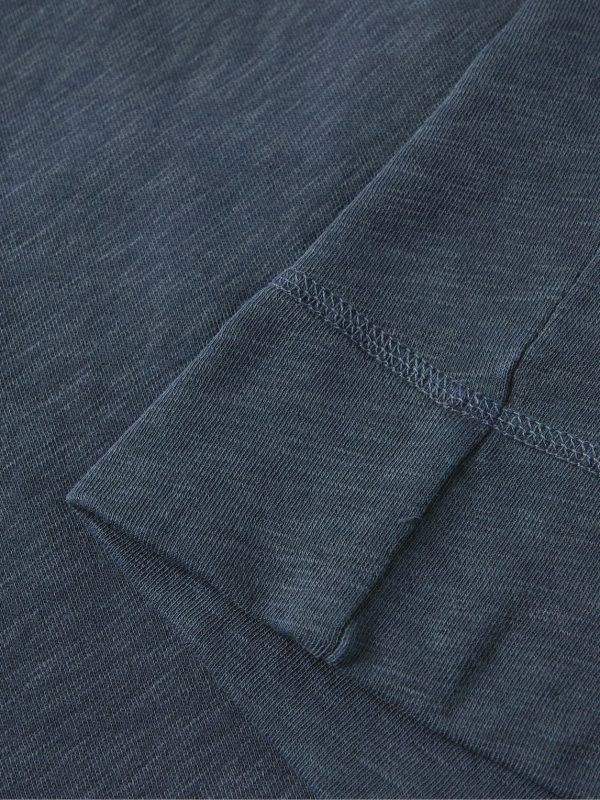 Loopback Supima Cotton-Jersey Zip-Up Hoodie - E1 Loopback Supima Cotton-Jersey Zip-Up Hoodie - E1