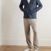 Loopback Supima Cotton-Jersey Zip-Up Hoodie - OU Loopback Supima Cotton-Jersey Zip-Up Hoodie - OU
