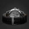 Zurich Weltzeit Automatic 40mm Stainless Steel and Cordovan Leather Watch, Ref. No. 805 - E2 Zurich Weltzeit Automatic 40mm Stainless Steel and Cordovan Leather Watch, Ref. No. 805 - E2