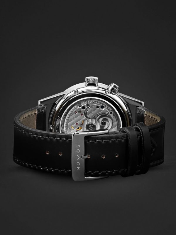 Zurich Weltzeit Automatic 40mm Stainless Steel and Cordovan Leather Watch, Ref. No. 805 - E2 Zurich Weltzeit Automatic 40mm Stainless Steel and Cordovan Leather Watch, Ref. No. 805 - E2