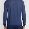 Contrast-Tipped Mélange Wool and Cashmere-Blend Piqué Sweater - BK Contrast-Tipped Mélange Wool and Cashmere-Blend Piqué Sweater - BK
