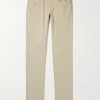 Slim-Fit Stretch-Cotton Trousers Slim-Fit Stretch-Cotton Trousers